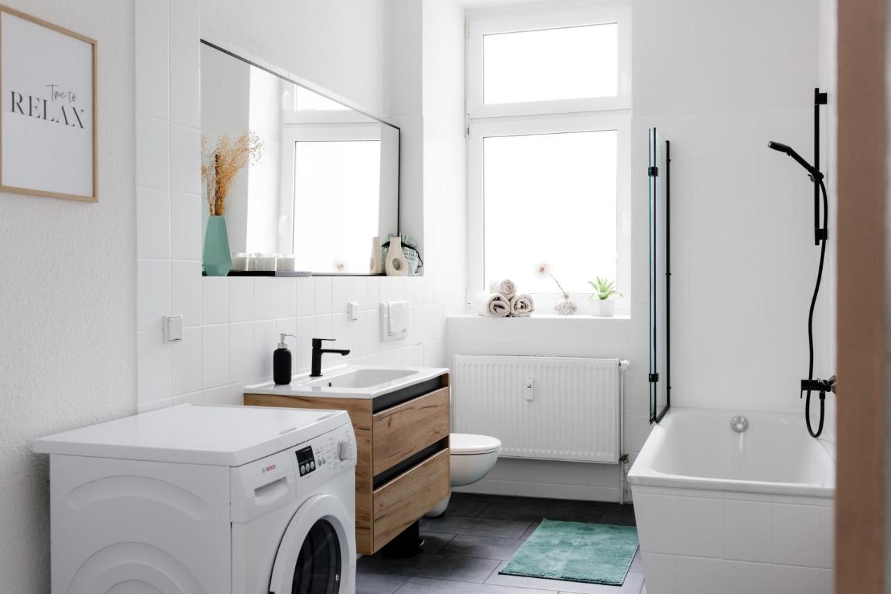 Modernes Apartment Lieblingsfleck I 2 Schlafzimmer I 4 Betten I Zentrumsnah Eberswalde Eksteriør bilde