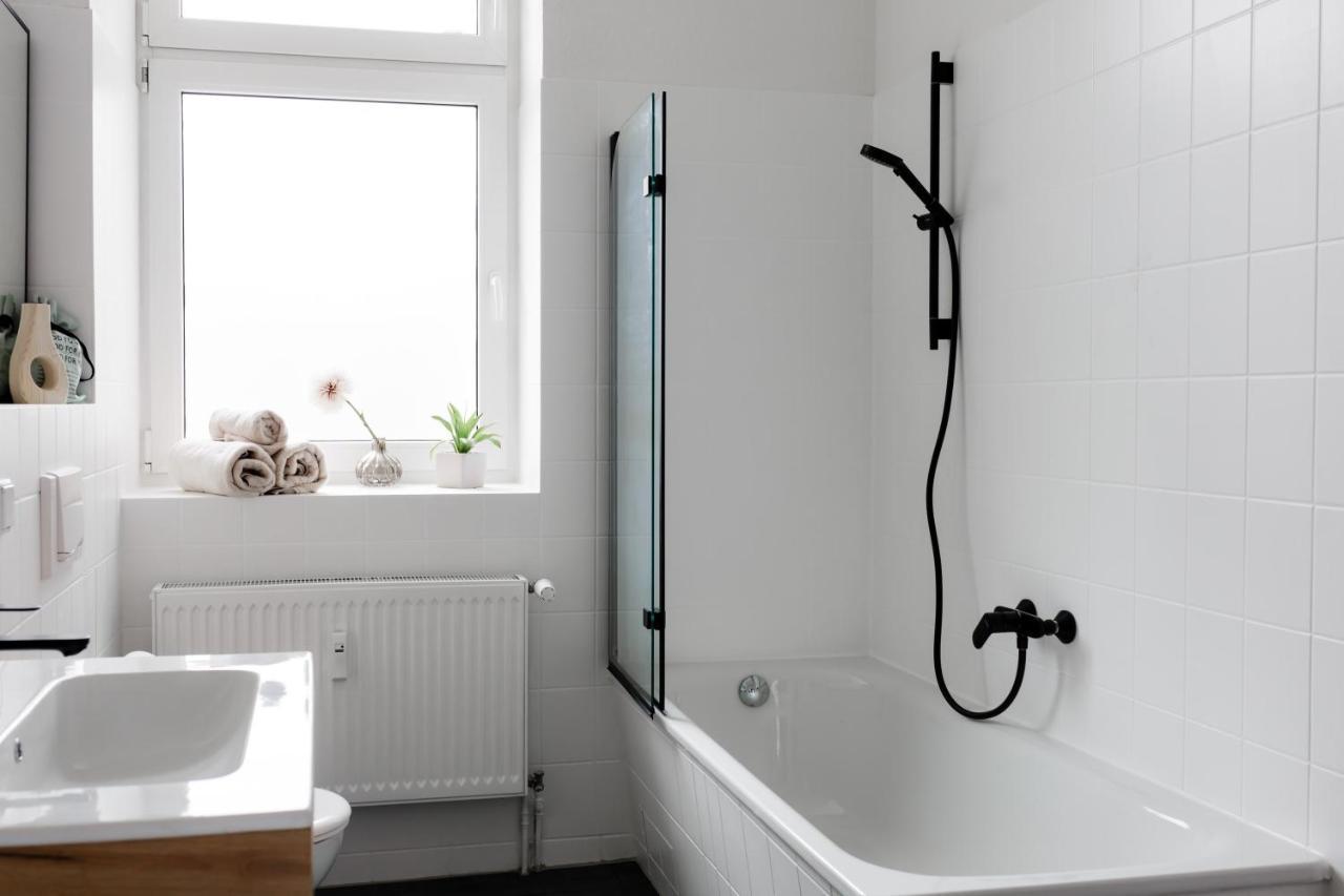 Modernes Apartment Lieblingsfleck I 2 Schlafzimmer I 4 Betten I Zentrumsnah Eberswalde Eksteriør bilde